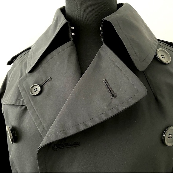 JUNYA WATANABE COMME des GARÇONS Cotton Garbadine Convertible Cape Trench, S - Picture 6 of 16